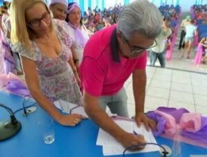 Paulo recebe espelho de projeto
