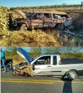 Imagens enviadas por leitor do portal Folha do Vale