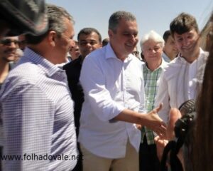 Chegada do governador