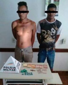 Fotos enviadas pela PM de Montalvânia.